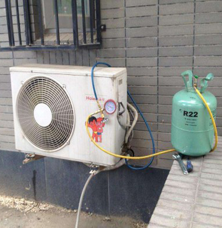 元宝空调加氟